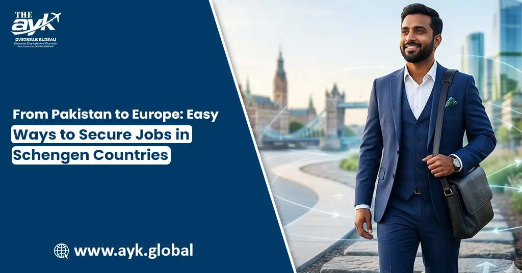 From Pakistan to Europe: Easy Ways to Secure Jobs in Schengen Countries